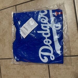 Mitchell & Ness Dodgers Shirt Size Medium
